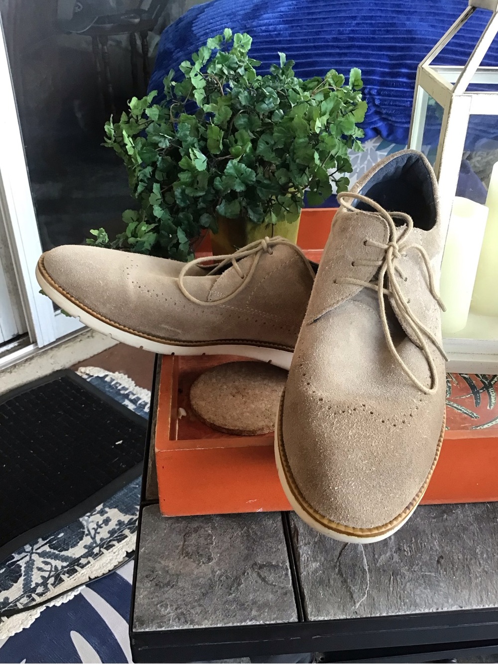 JOSEF SEIBEL Suede Oxford/Derby Shoes